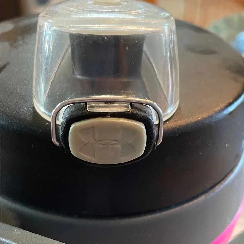 Under Armour Thermos pink screw lid hanging handle sports locking flip spout